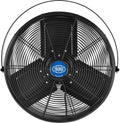 18 in Outdoor Rated Workstation Fan with Yoke Mount - Durable Airflow