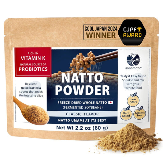 Japanese Natto Classic Flavor Fermented Soybean Powder 60 g