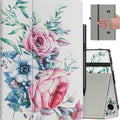 VORI Case for Kindle Fire HD 8 Tablet - Slim Peony Cover