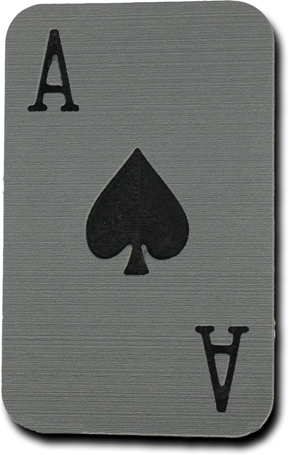 Enhanced Grip: Gray ACE of Spades Stomp Pad