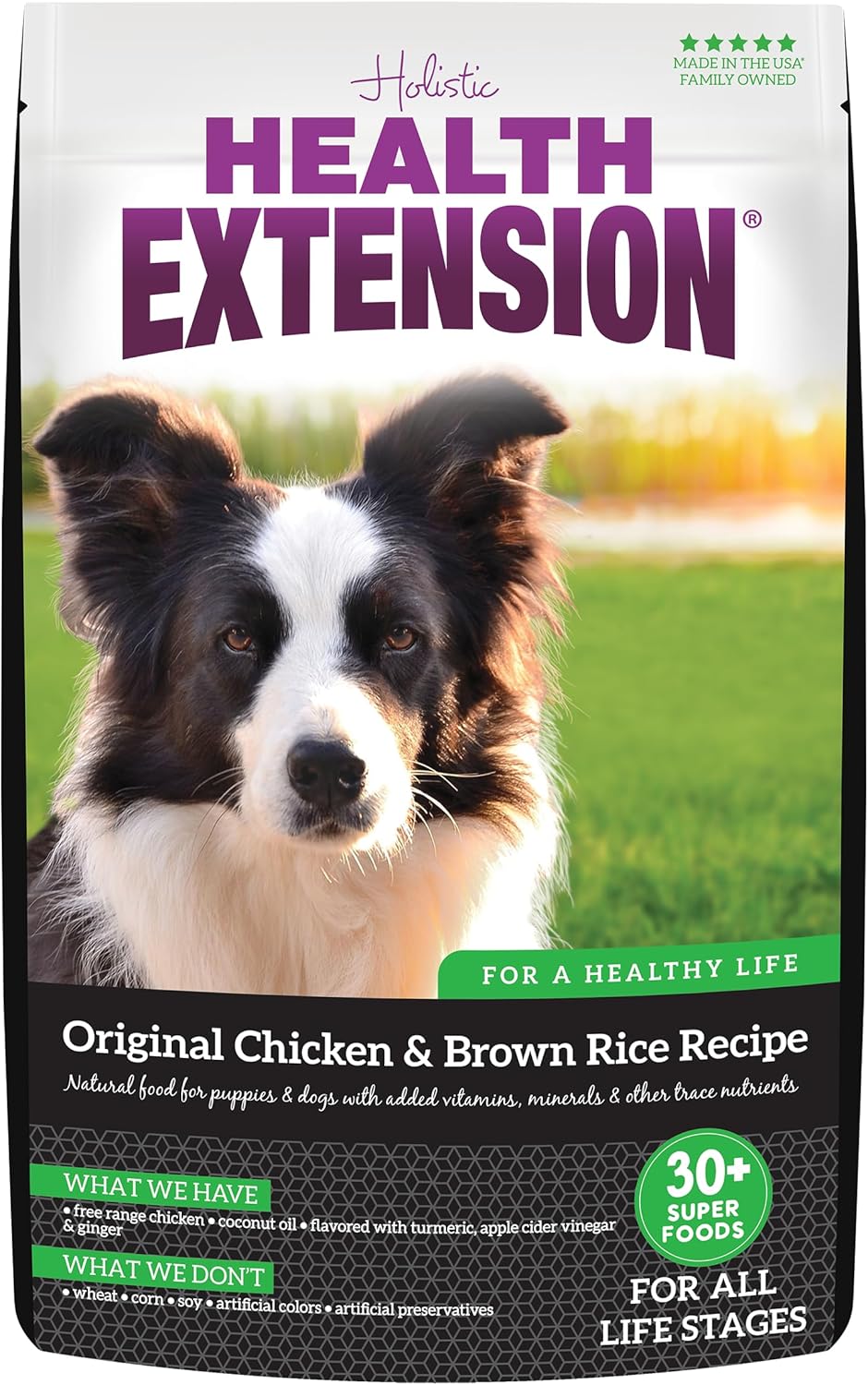 Health Extension Chicken & Brown Rice Dry Dog Food for All Stages