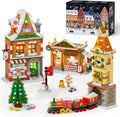 2025 Advent Calendar Mini Building Set with Light - 24-Day Countdown