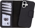 BLACKBROOK Case for iPhone 16 Wallet Case with Card Holder - Full