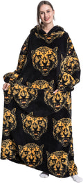 Blanket Hoodie Long Hooded Blanket Sweatshirt - Oversize Warm Wearable