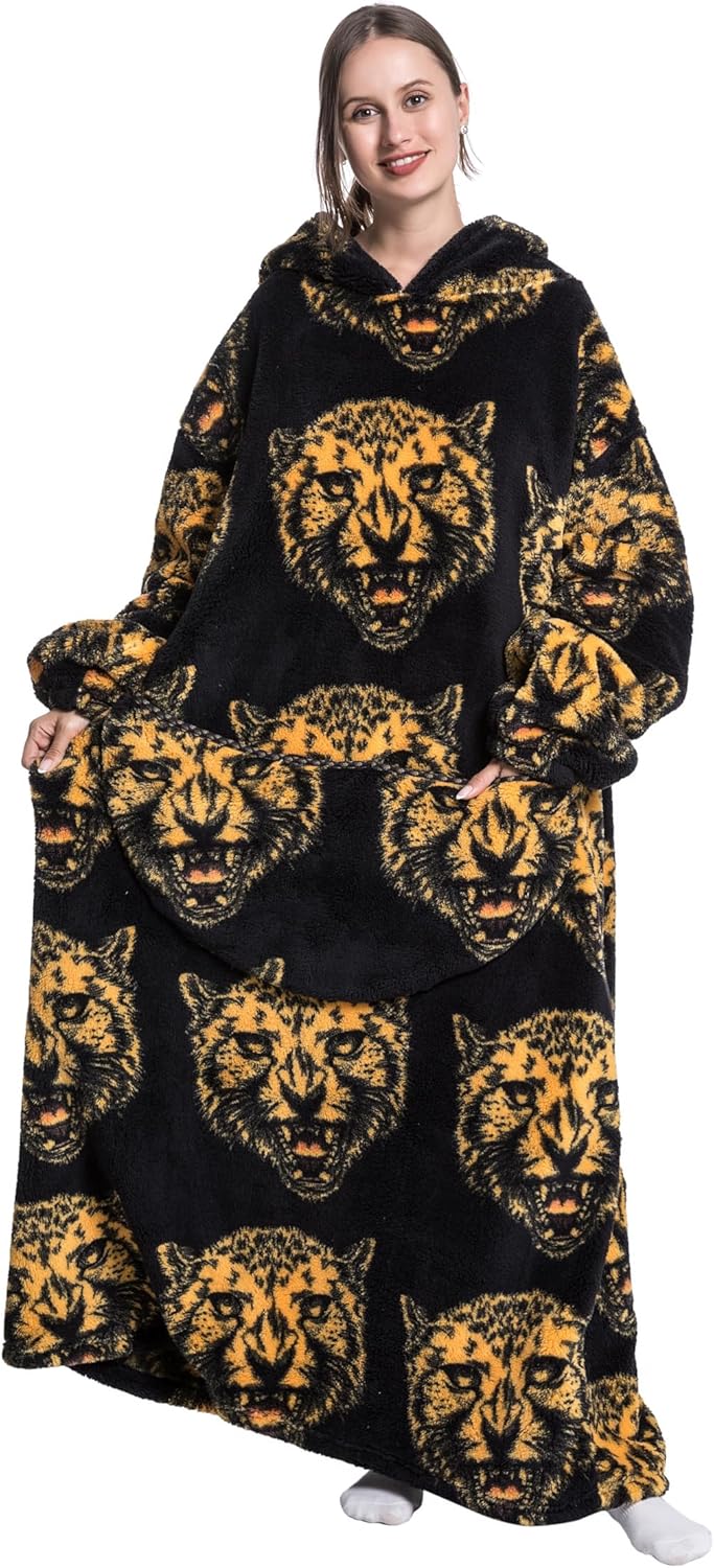 Wearable Blanket Hoodie for Men and Women - Cozy and Stylish