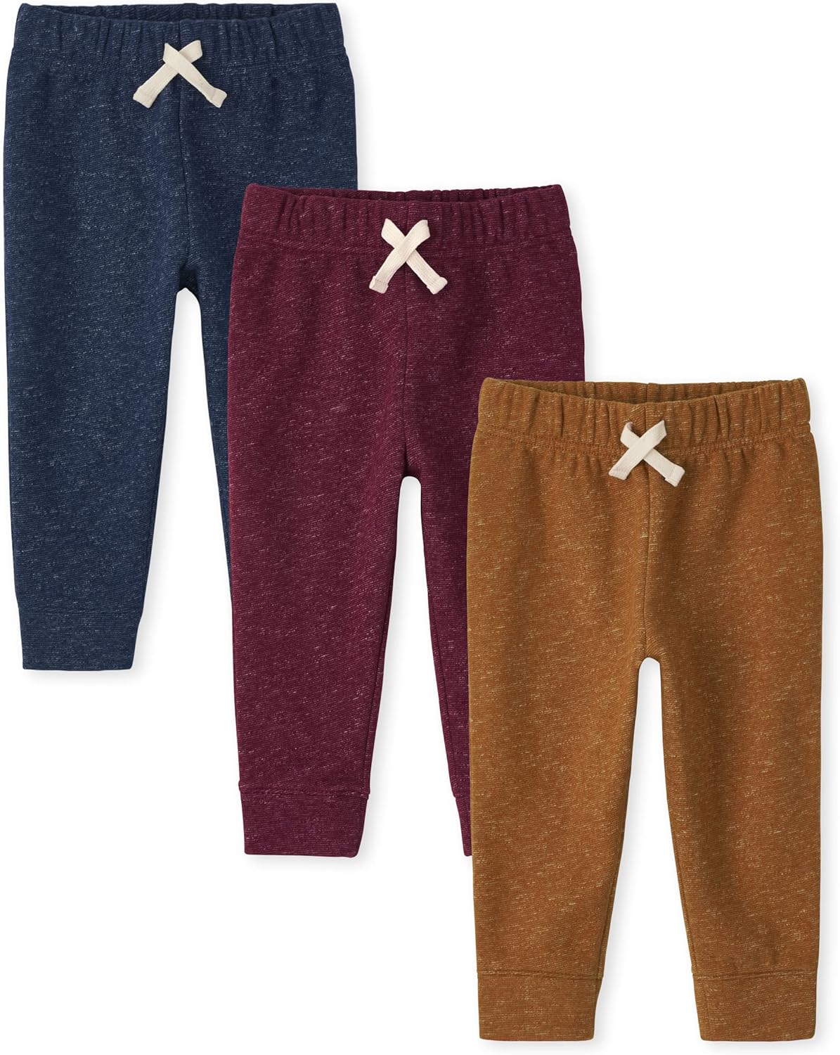 Active Striped Fleece Jogger Pants for Toddler Boys - 2-Pack