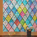 Coavas 3D Rainbow Window Film for Stunning Glass Decor