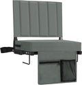 Stadium Seat for Bleachers with Back Support - Wide Padded Comfort is