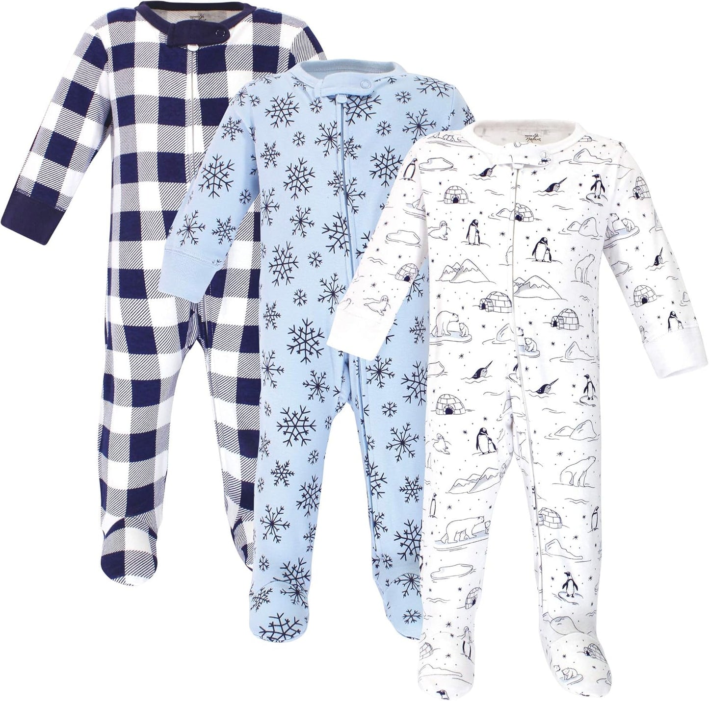Touched by Nature Unisex Baby Organic Cotton Sleep and Play Set