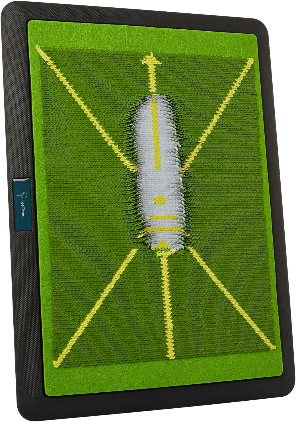 Dual-Tone Sequin Golf Mat - Indoor/Outdoor Training