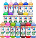 Colorations Washable Tempera Paint Set, 19 Colors - Paraben Free