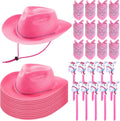 Xtinmee 36 Pcs Cowboy Party Costume Set - Kids Cowboy Party Kit