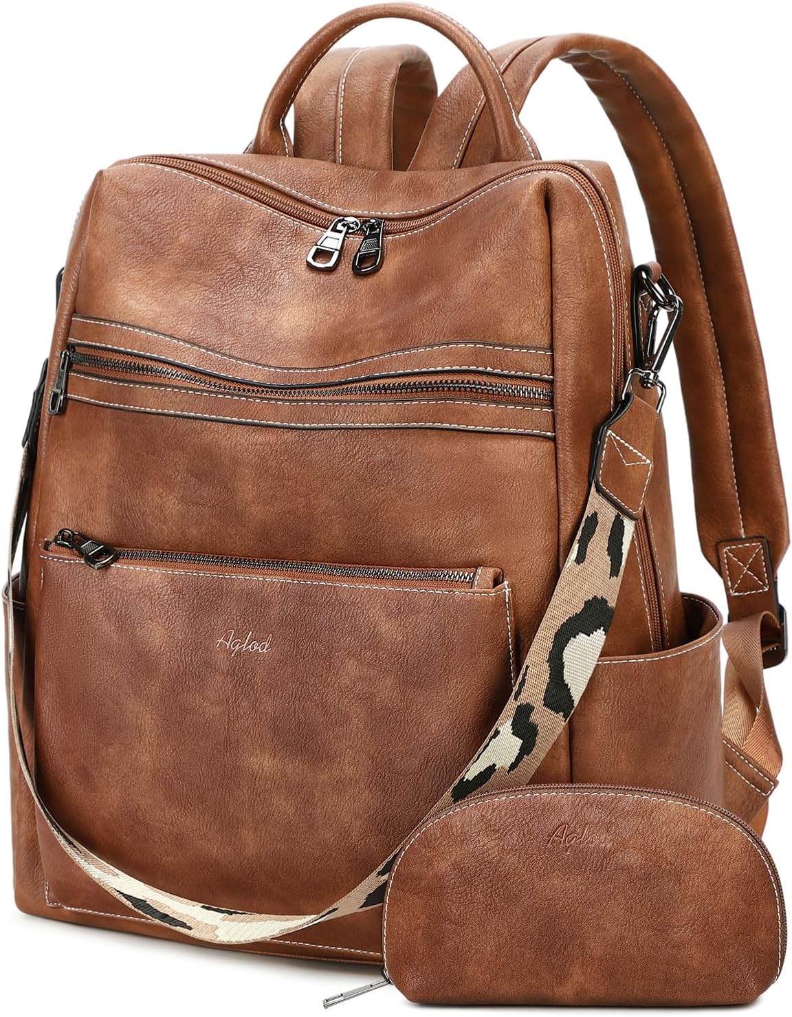 Vegan Leather Laptop Backpack for Women - Stylish and Functional