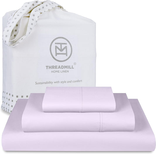 Threadmill Cotton Twin Sheets Set for Luxurious Sleep Experience