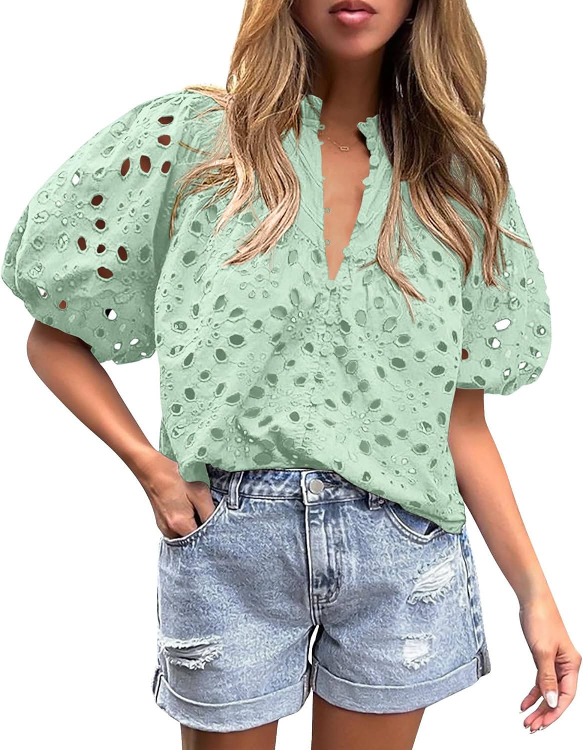 PRETTYGARDEN Women's Summer Tops for Dressy Casual Outfits