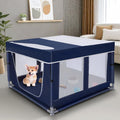 Dog Playpen 42 in - 25in High Puppy Playpen with Removable Roof