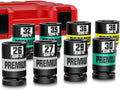 8 Piece 3/4ft Drive Impact Socket Set Metric Axle Nut Sockets - Heavy