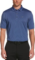 Callaway Pro Spin Fine Line Short Sleeve Golf Polo - Stretch, UPF 50