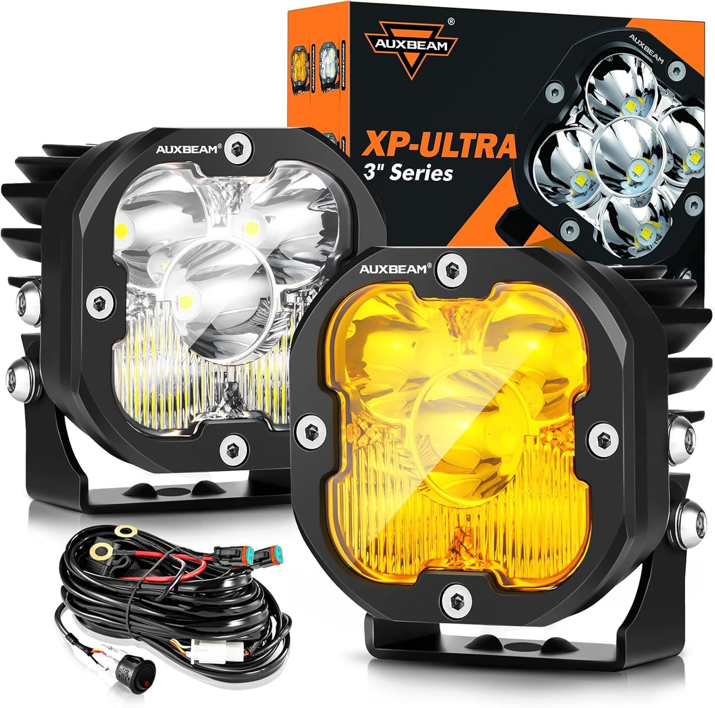 Auxbeam 3 Inch LED Pods for Off Road Driving Light Experience