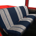 XCAR Durable Saddle Blanket Truck Seat Cover Universal Blue - Fits