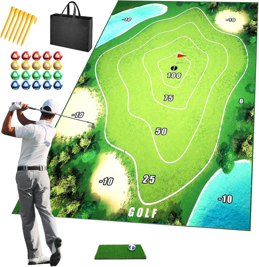 Ultimate Golf Chipping Mat Set - Improve Your Game!