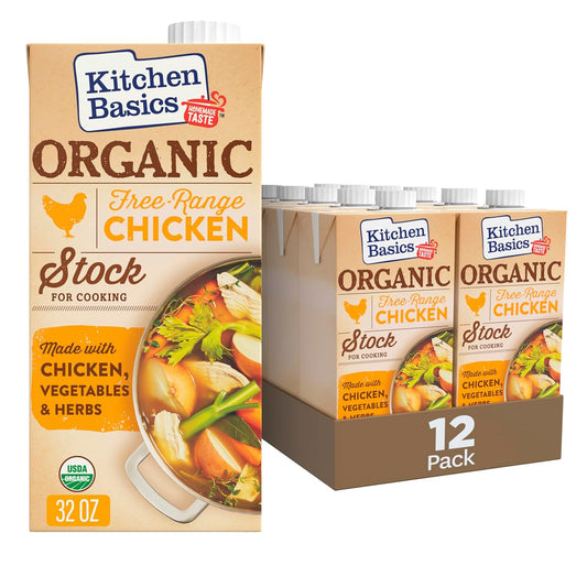 Organic Free Range Chicken Stock for Flavorful Cooking Needs