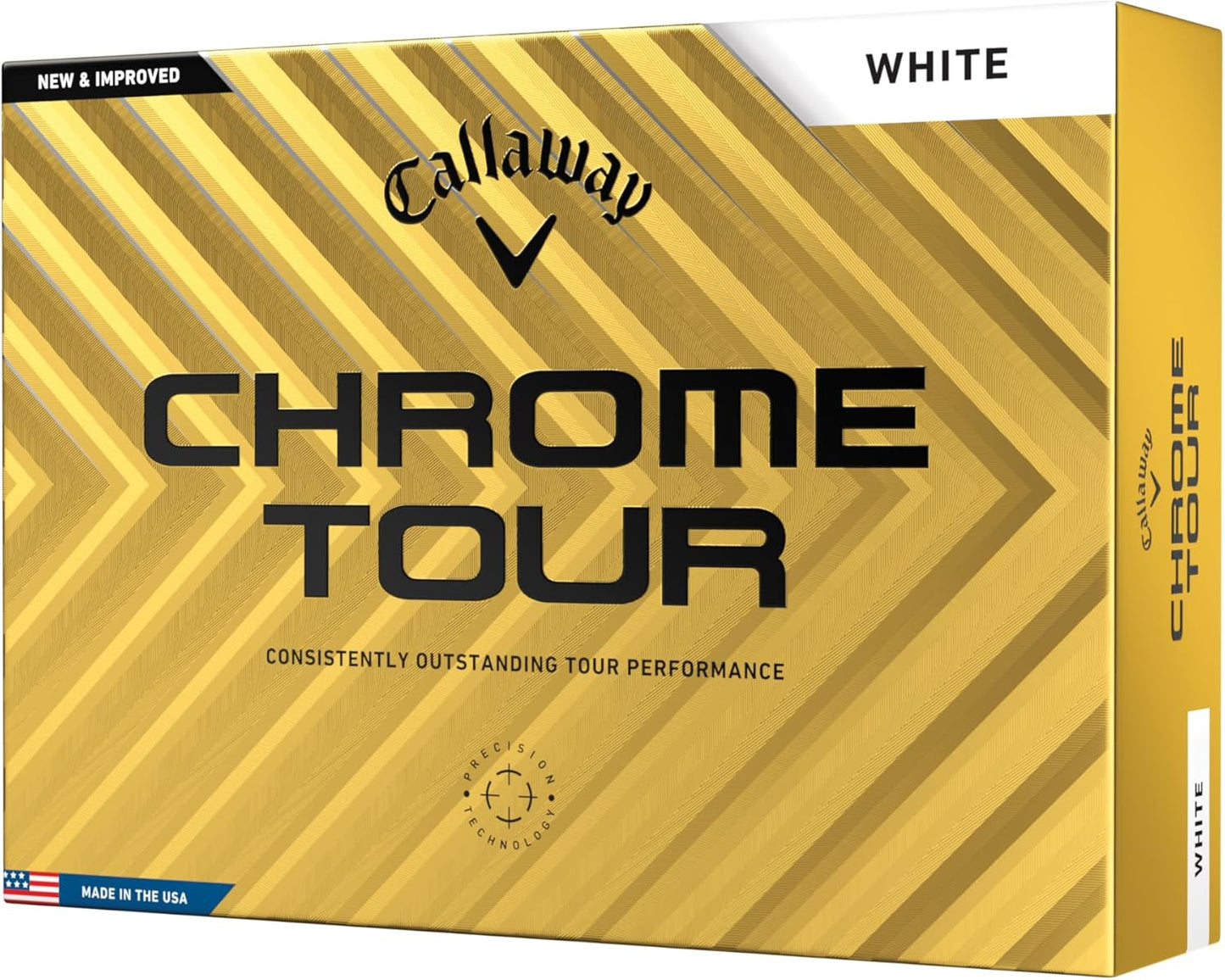 Callaway Golf Chrome Tour Golf Balls for Exceptional Performance
