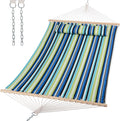 2 Person Quilted Hammock for Trees - Comfortable Outdoor Relaxing