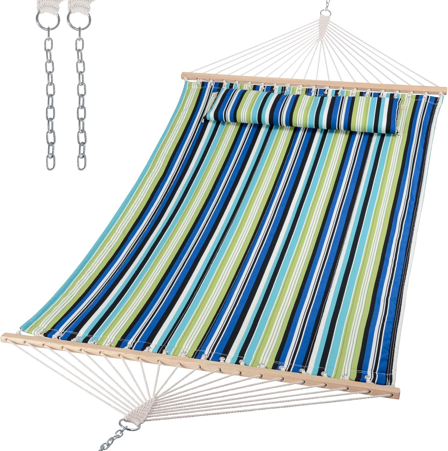 SUNCREAT 2 Person Hammock for Trees - Comfortable Outdoor Relaxation