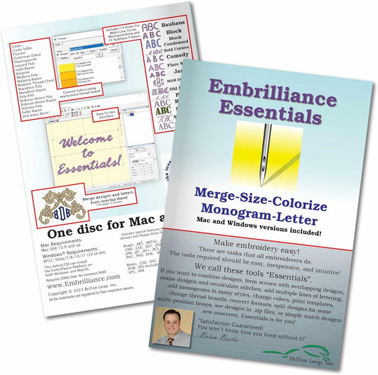 Effortless Embroidery Software for Mac & PC