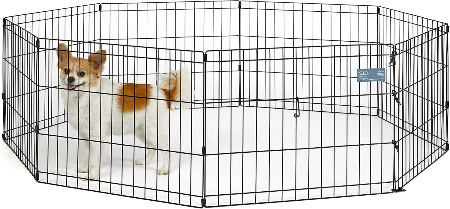 MidWest Homes for Pets Dog Exercise Pen & Playpen for Pets