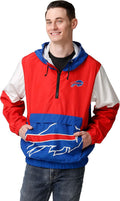 FOCO NFL Team Windbreaker for Ultimate Warm-Up Comfort and Style