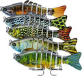 Fishing Lures Multi Jointed Slow Sinking Swimbait for Bass Trout