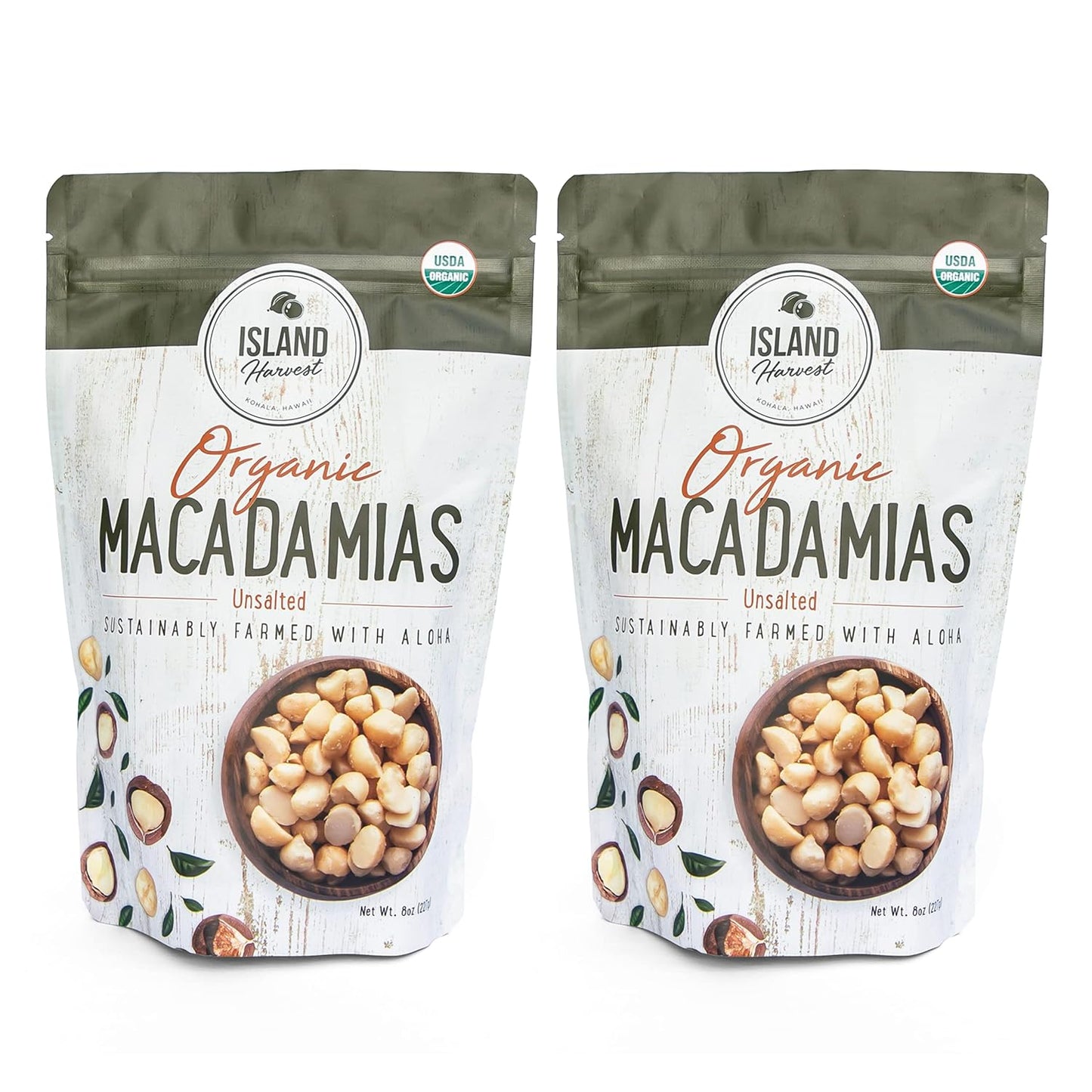 Organic Macadamia Nuts - Keto Friendly, All-Natural Snack
