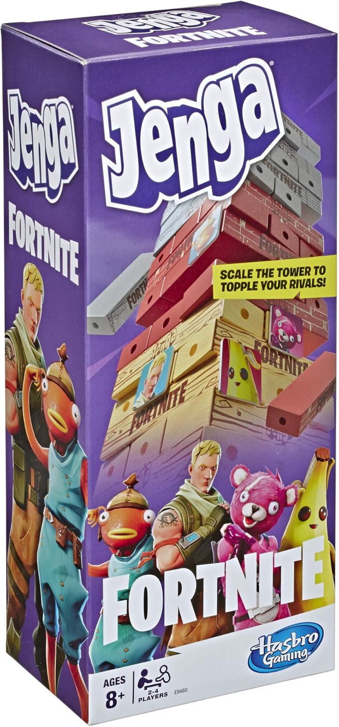 Fortnite Edition Jenga Game for Ages 8+