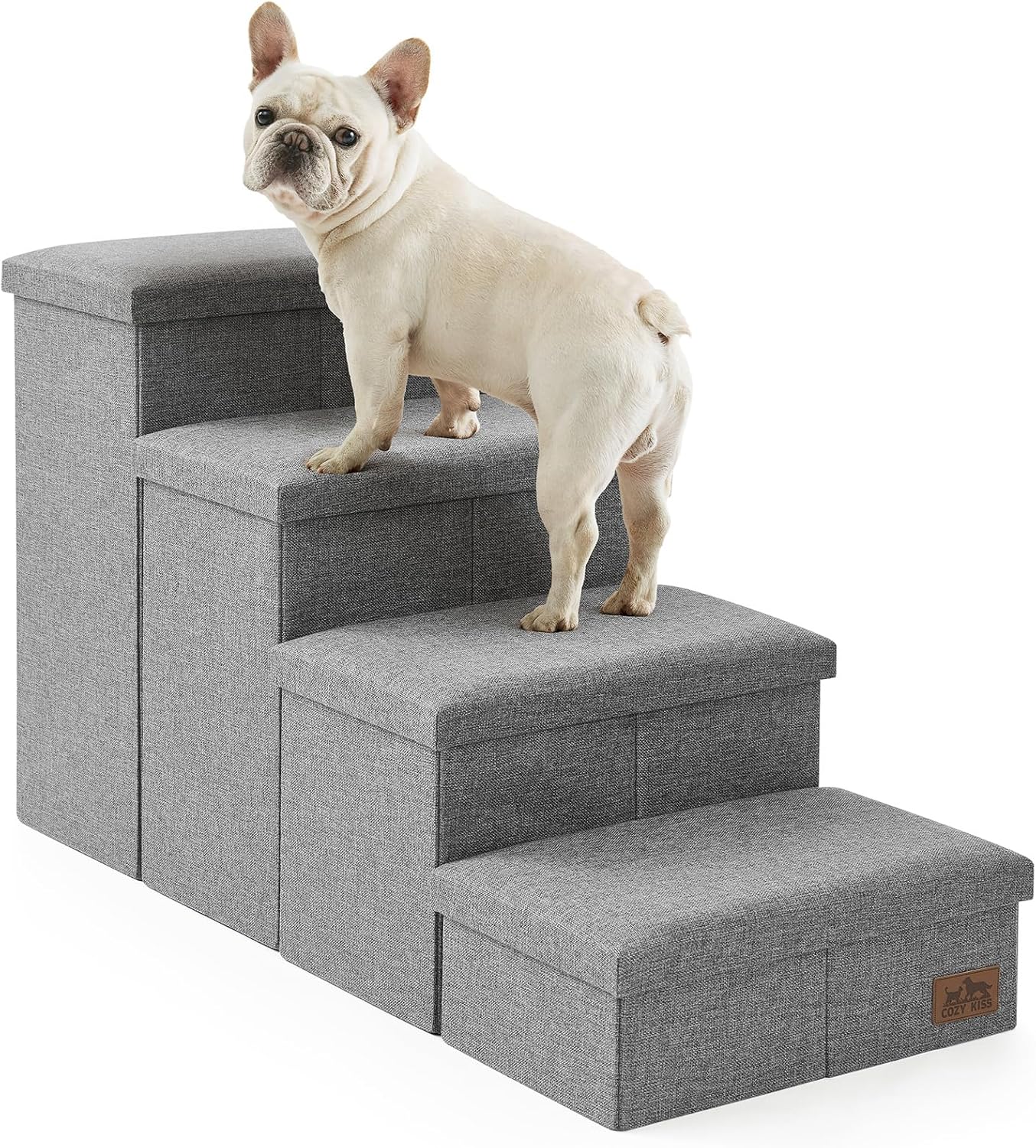Dog Stairs with Storage for Easy Access and Stability
