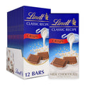 Lindt CLASSIC RECIPE Crispy Milk Chocolate Bar 12 Pack - Smooth