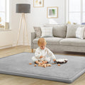 Baby Play Mat for Floor Tummy Time Nursery Rug 4ft11x3ft28 - Thick