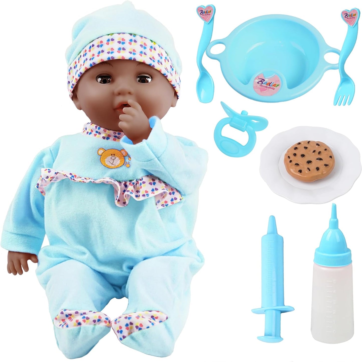 Toy Choi's Interactive Baby Doll - 16 Inch Crying Talking Fun