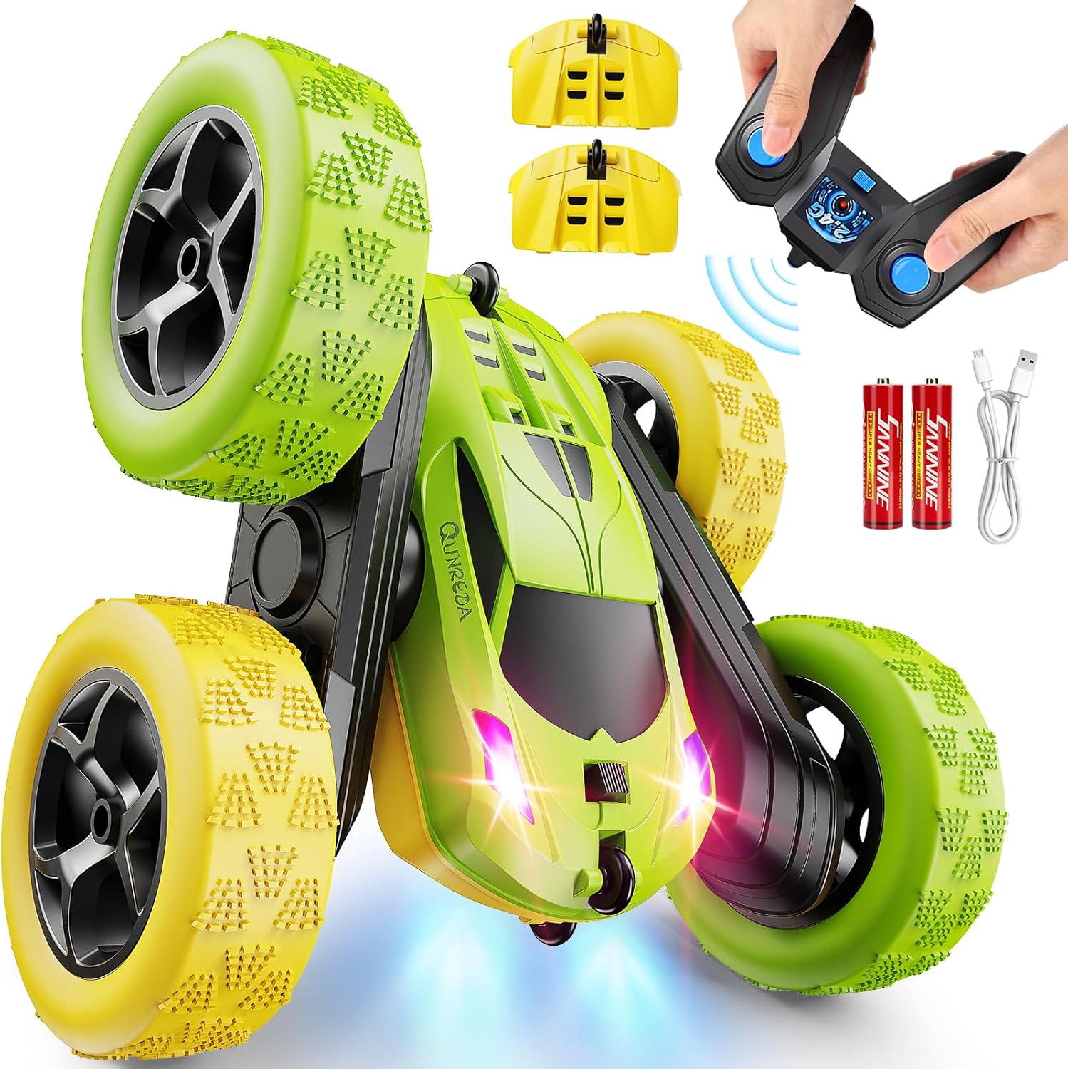 360 Rotating Off-Road RC Car for Kids, Boys, Girls - Gift Perfect!