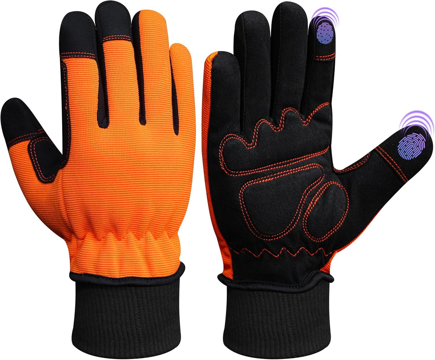 Arsh Sports Waterproof Thermal Gloves - Touchscreen Skiing Essential