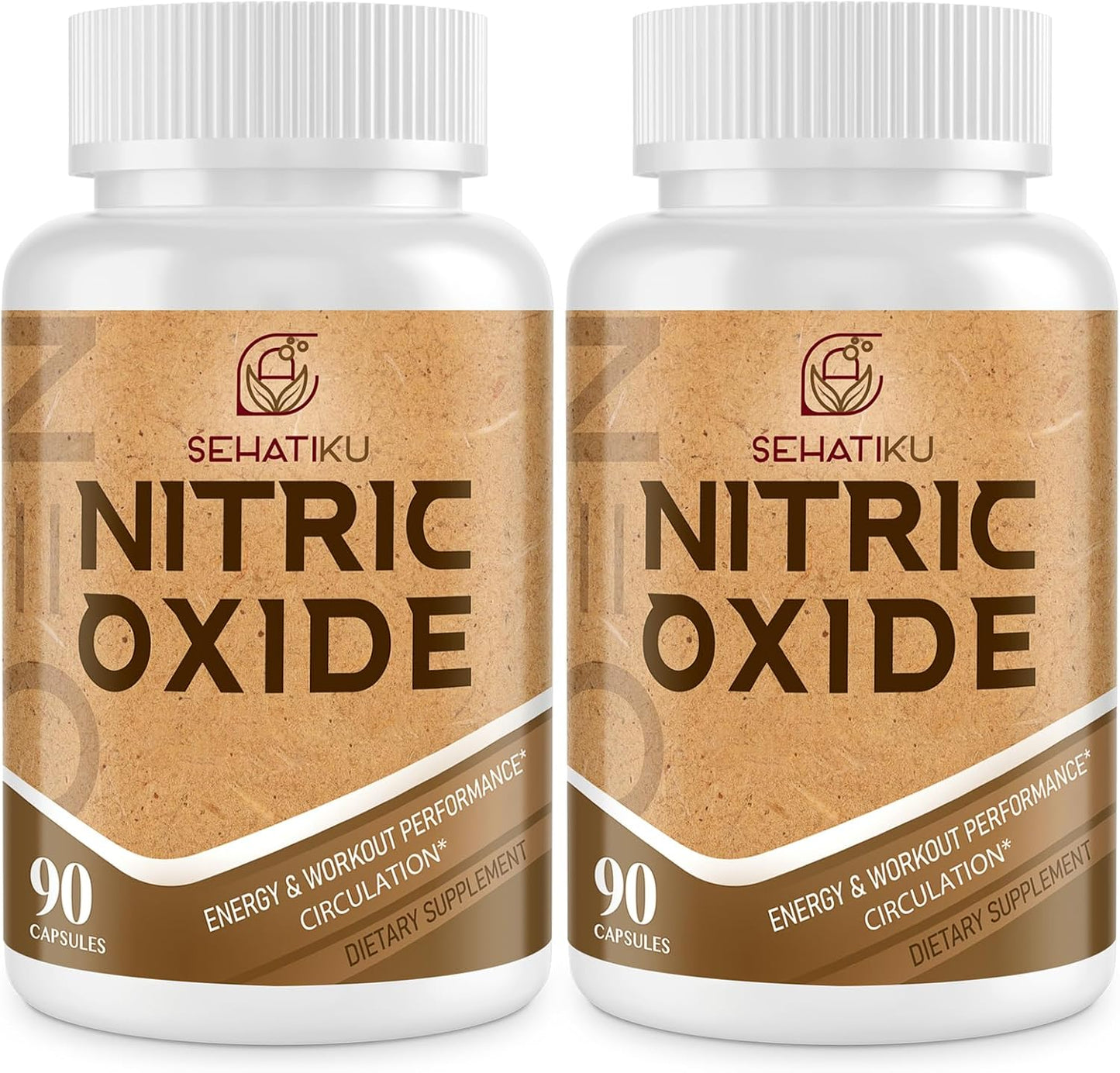 Nitric Oxide Supplement for Heart and Flow - 90 Capsules
