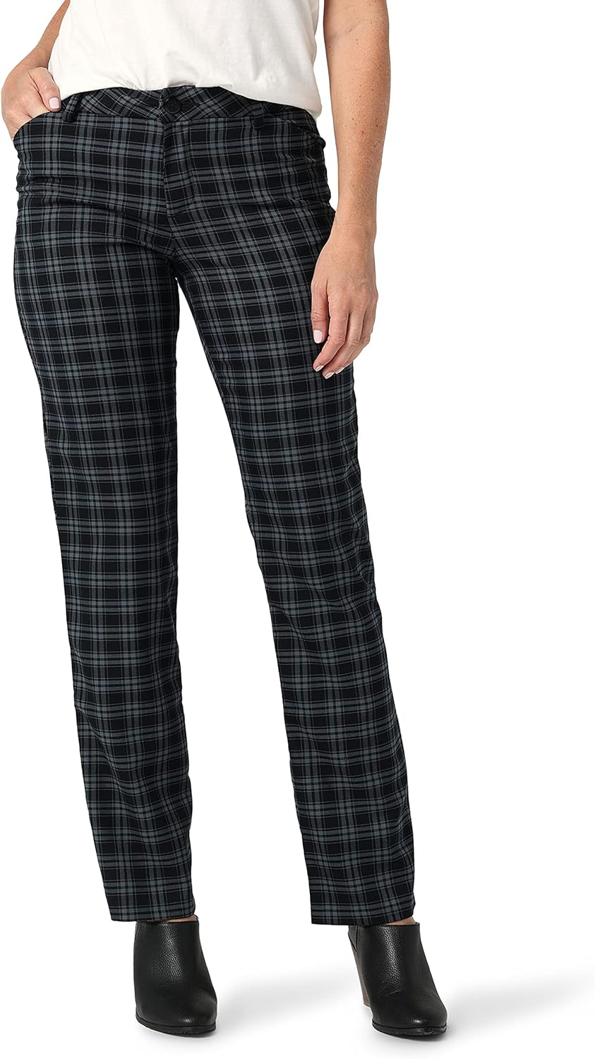 Lee Women's Wrinkle Free Relaxed Fit Straight Leg Pant Review