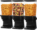 Cereal Dispenser Countertop 3pcs 5.5L - Airtight Dry Food Storage