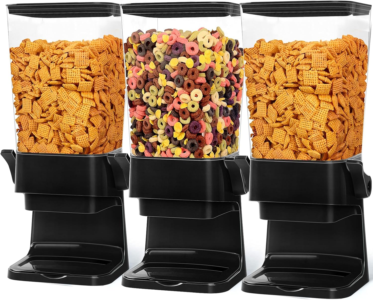 Cereal Dispenser Countertop 3pcs for Fresh Dry Food Storage