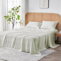 AiryWeight Tencel Sheet Set Cal King Ivory - Cooling 3pc Set