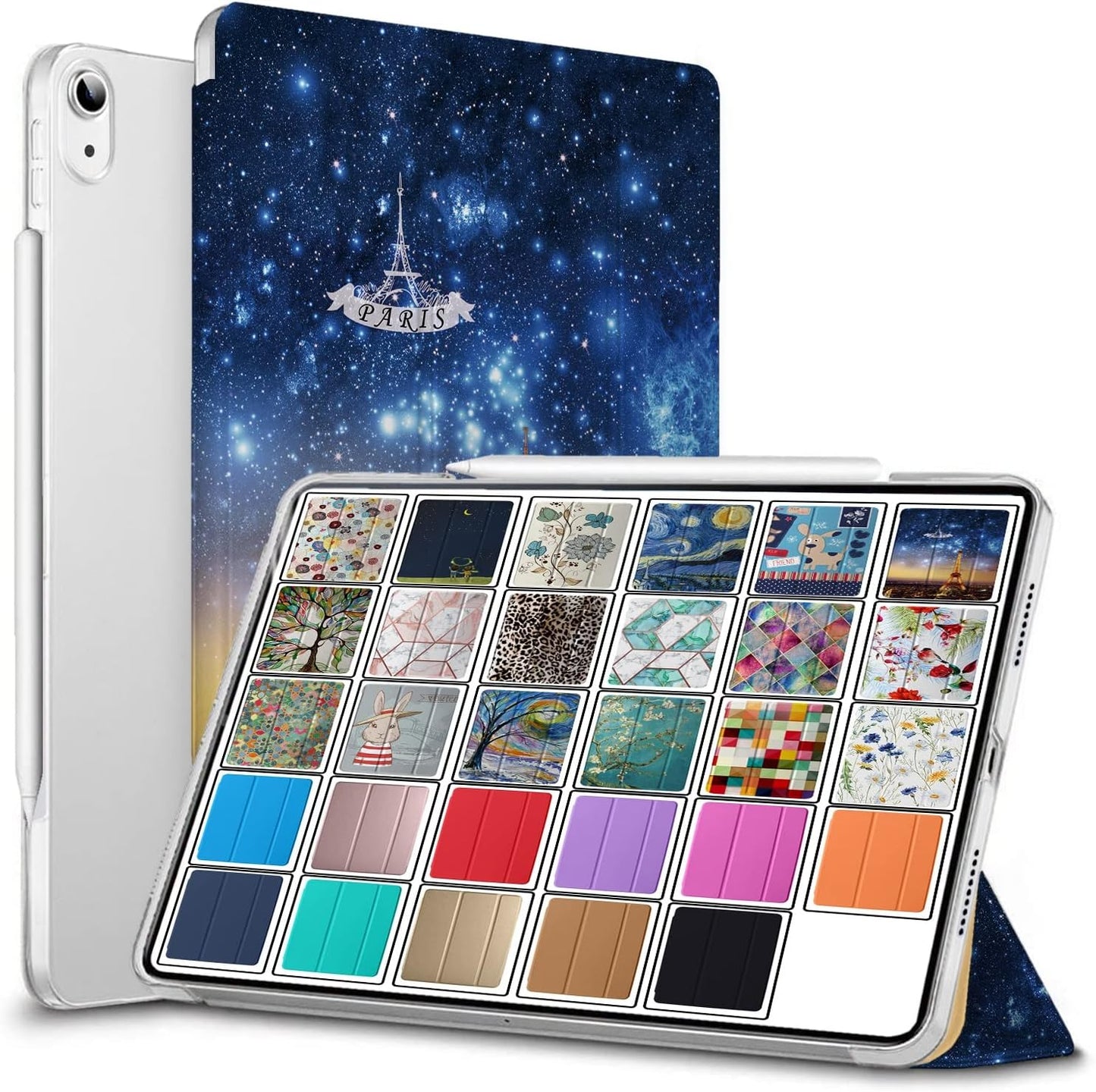 DuraSafe iPad PRO 11 Inch 1st Gen Case - Paris Night Design
