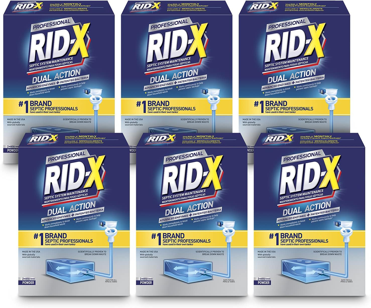 RID-X Professional Septic Treatment for Effective Waste Management
