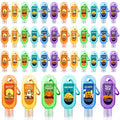 Halloween Hand Sanitizer Keychains 24 Pack - Festive Travel Size