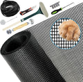 Pet Screen and Screen Repair Kit - Thick Pet Proof Window Screen 60 x